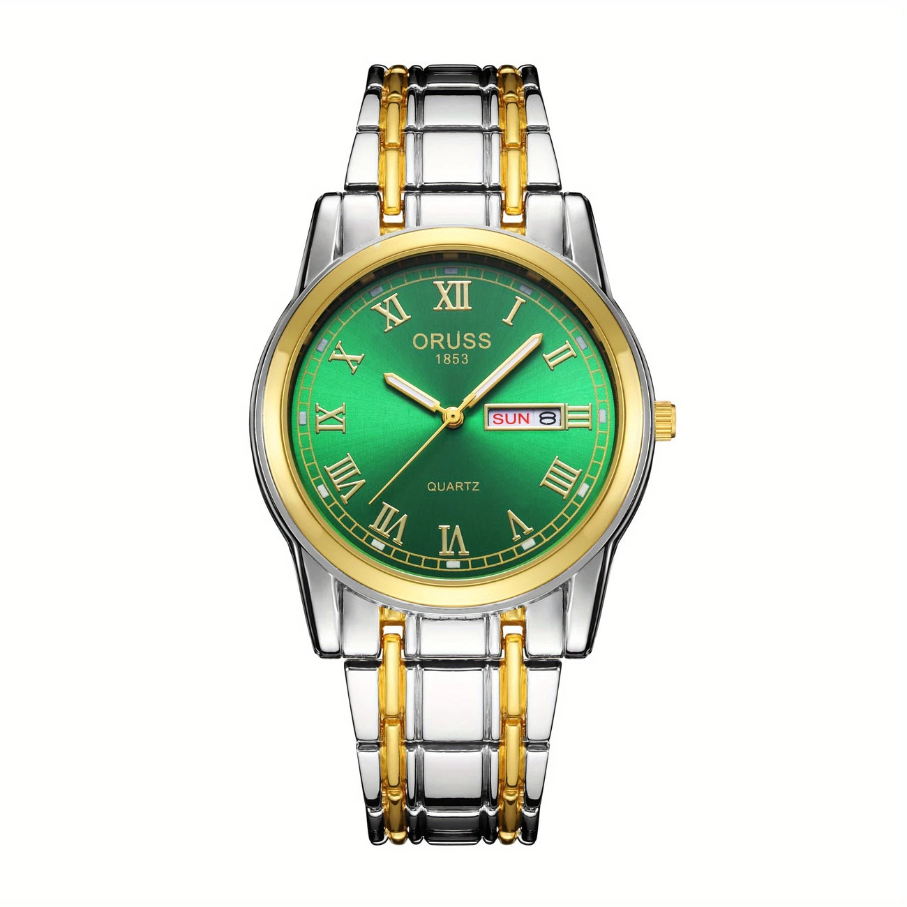 Personality western style Men's watch business chic high-end atmosphere classy fashion trend durable double calendar kinematic Men's