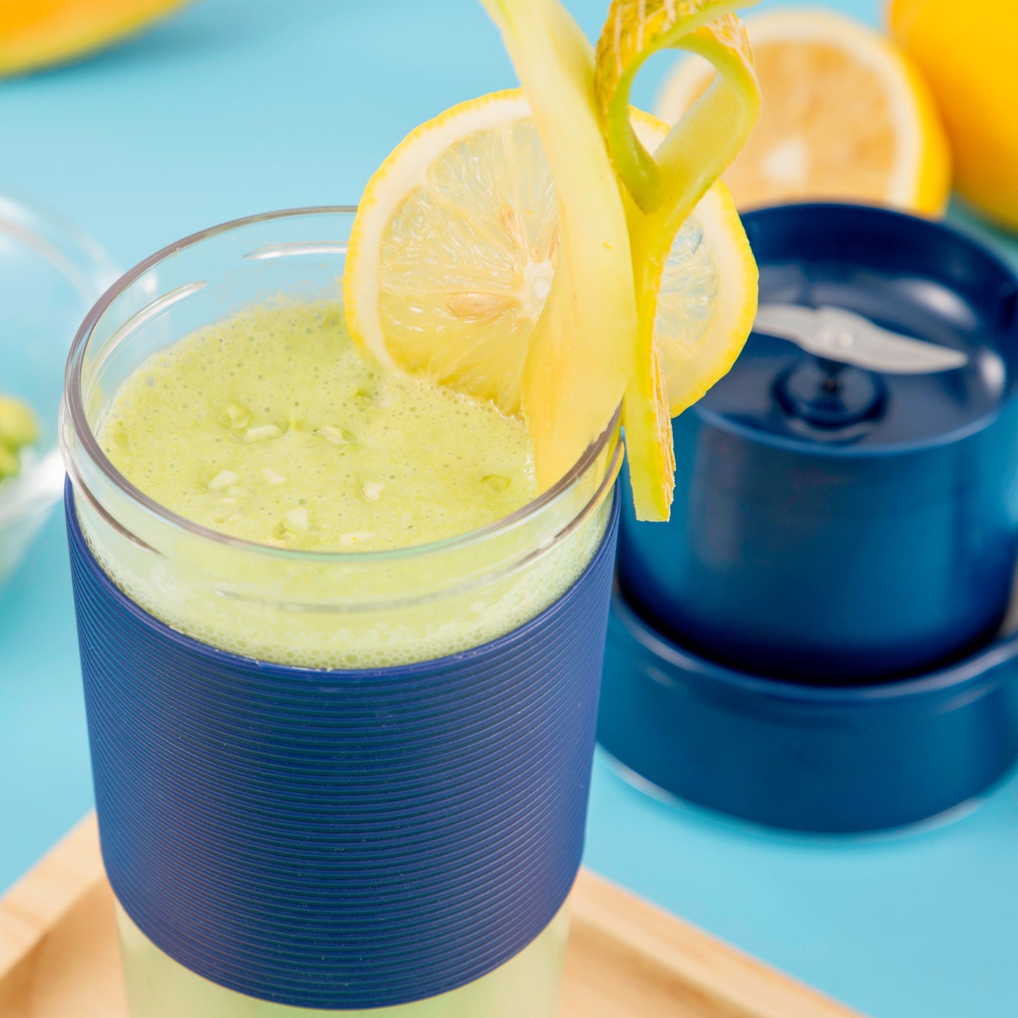 Portable juicer wireless usb charging juicer cup