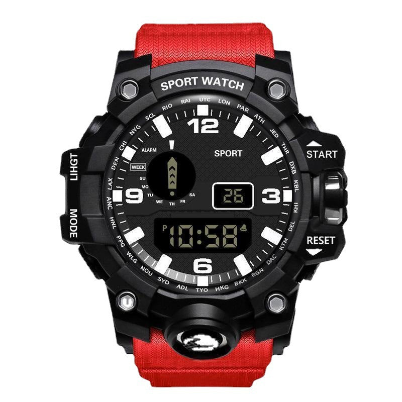 Hot Wholesale Amazon Explosive Multifunctional Outdoor Men's Electronic Watches Men's And Women's Students Running Sports Watches