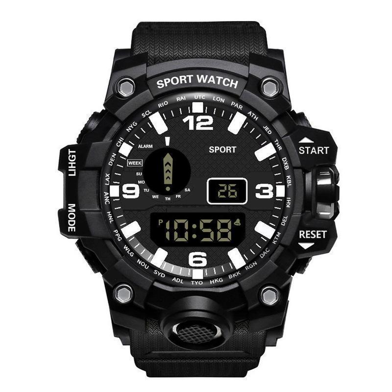 Hot Wholesale Amazon Explosive Multifunctional Outdoor Men's Electronic Watches Men's And Women's Students Running Sports Watches